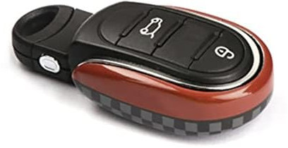 Heinmo für Cooper S Countryman F54 F55 F56 F57 F60 Schlüsselschale Schlüsselanhänger Schlüsselabdeckung Kettenseil Schlüsselbundlegierung Zubehör (A JCW U Style)