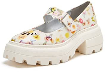 Katy Perry Damen The Geli Combat Mary Jane Schuh, Schmetterling Multi, 38 EU