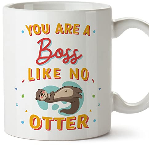 Mugffins Tassen/Becher mit Spruch für CHEFFIN - Auf Englisch - You Are Like No Otter - 11 oz / 330 ml - originelles und lustiges Geschenk Mitarbeiter