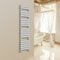 NRG Contemporary Flat Panel Bathroom Heated Towel Rail Radiator Rad Warmer - 1800 x 450mm Chrome