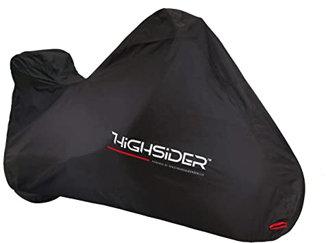HIGHSIDER Outdoor Abdeckplane für Motorräder und Roller mit angebauten Topcase (L)
