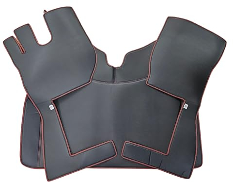 Volvo FH4 FH5 Fußmatten - Laminierte Fußmatten aus Carbon - 2-teiliger Teppichsatz - Volvo automatten 13-23 (Carbon)