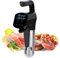 Cuiseur sous vide 1800 W, circulateur à immersion thermique avec contrôle précis de la température et de la minuterie en acier inoxydable, affichage numérique LED