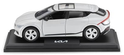 Kia Modell EV6 in der Farbe Weiß, im Maßstab 1:38 (Weiß)