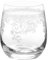 Livellara Milano Tumbler 360 ml Vetro, Set da 6, Bicchieri Acqua Colorati e Particolari, Stile Rococò, Collezione: Luigi XV