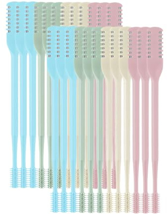 2-in-1-Nasenhaarschneider, Manueller Nasenhaartrimmer, Verbessertes Doppelseitiges Nasenhaarmesser, 360° Drehbarer Nasenhaarschneider Für Männer Und Frauen (24pcs)