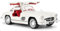 1955 Mercedes-Benz 300sl Oldtimer Modell, 1/32 Spielzeugauto mit Sound- und Lichtfunktion, Kinderspielzeug Modellauto mit Pull-Back-Funktion, Modellauto in Sammlerqualität, Geschenk für Kinder (weiß)