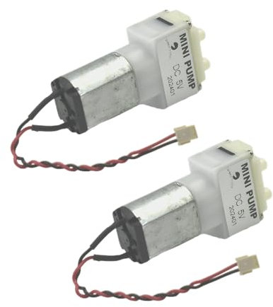 CHANCS Mini 030 Pompa ad Aria Motore DC 5 V Micro Diaframma Pompa di Pressione di Ossigeno per DIY Blood Monitor Sfigmomanometro Acquario 2PCS