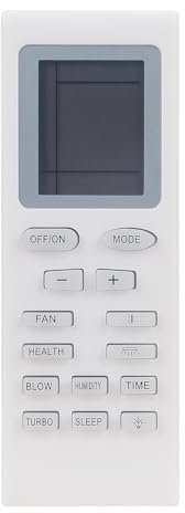AULCMEET YB0F Replacement Remote Control Compatible with GREE Portable Indoor AC Air Conditioner YB0F2, Purity K5NNA2A GPC07AM YB1B4, YB1F2, YB1F2F, YB1FA, YB1FAF