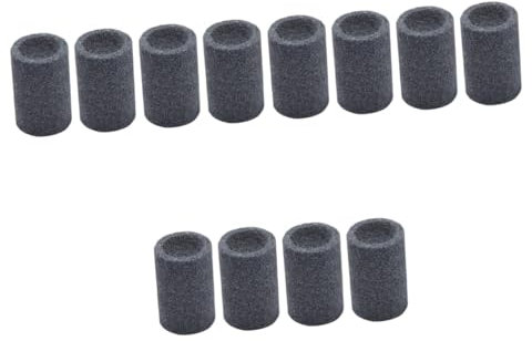 DOITOOL 3 Sätze Dartspitzen Schleifstein Darts Anspitzer Dartpfeile Zubehör Dartschärfer-set Dartschäfte Darts Anzeigetafel Dartspitzer Runder Kunstspitzer Wetzstein Black 4 Stück * 3
