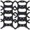 yuwqqoajv 8X Multi-Purpose String Light Organiser Christmas Light Storage ABS Christmas Tree Light Storage Reel Tree Lights Cords