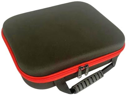 Werkzeugtasche, Ochsenstoff, leer, Aufbewahrungsbox, Bohrer-Organizer, Reißverschluss, Arbeitstasche, wiederverwendbar, Outdoor-Schutzhülle, Rot, Größe S