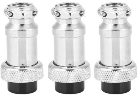 Berm Luftfahrtstecker, Edelstahlgehäuse, Gewindeanschluss, Buchse, 16 mm, 100 Stück, für elektrische Energie, Luft- und Raumfahrt, Brandschutz, Kältetechnik