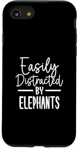 Easily Distracted by Elephants Case for iPhone SE (2020) / 7/8