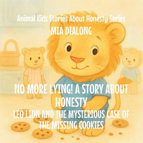 No More Lying! A Story About Honesty: Leo Lion and the Mysterious Case of the Missing Cookies (Animal Kids Stories about Honesty, Band 5)