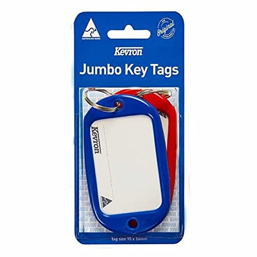 KEVRON ID10 PP2 Jumbo Key Tags Blister Pack 2 pcs - 2 pcs