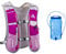 Win.Deeper 5L Sac à Dos Hydratation Marathoner Running Race Gilet d'hydratation (Rose Rouge avec 1,5 L vessie d'eau)