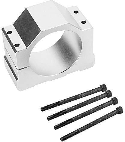 Support de moteur de la broche , Support de moteur CNC Base de montage du moteur de la broche 80mm Pince de commande numérique Axe de la broche Support de la base du moteur