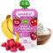 Smileat - Pouch de Frutas Ecológicas - Sin Sal ni Azúcar Añadido, Sin Gluten - Snack Práctico para Peques - Sabor a Yogur Frambuesa