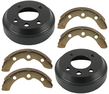 WFLNHB Golf Cart Brake Drums Shoes Kit Replacement for Yamaha G1 G2 G8 G9