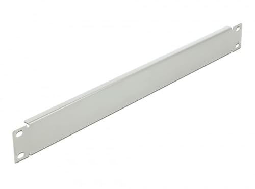 Delock 19″ Netzwerkschrank Blindabdeckung 1 HE grau