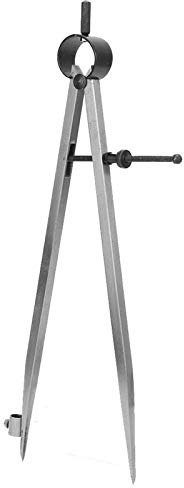 Flügelteiler, Tischler Zirkel, Metallzirkel, Zeichenzirkel, Linienmarkierungszirkel Handwerk Drehbares Werkzeug Zeichenkompass 100mm 150mm 200mm 250mm 300mm (300mm)