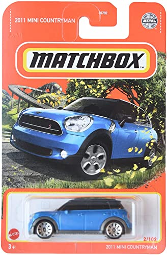 Matchbox 2011 Mini Countryman - Blue 2/102, 2022, blau