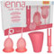 ENNA CYCLE EASY - Taglia M - 2 coppette mestruali + contenitore di sterilizzazione + applicatore