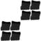 Cabilock 8 Pcs Ladder foot cover werner ladder step ladder feet mat ladder cover ladder cushion pads ladder feet covers shoe bottom protector ladder anti slip feet table mat fold rubber