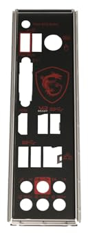 MSI B450 Gaming Plus Max Original I/O Blende schwarz