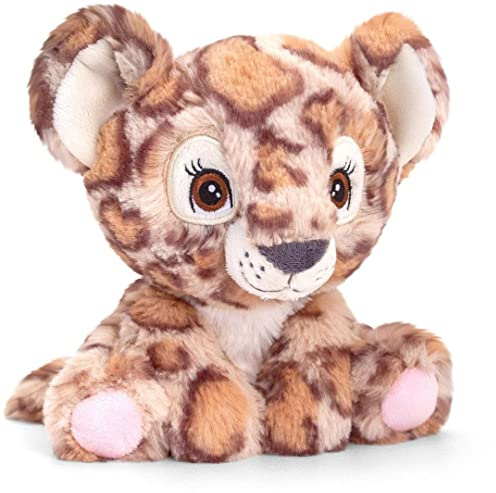 Keel Toys Keeleco Adoptable World Clouded Leopard 16cm