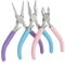 3Pcs Jewellery Pliers Tools For Jewelry Making Include Needle Nose/Chain Nose/Wire Cutters Pliers Tweezers And Thimble Jewelry Pliers For Jewelry Making Jewelry Pliers Set Jewelry Pliers Tool
