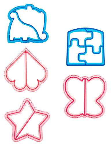 5 Pieces Sandwich Molds, Cute Bread Molds, Bread Cutters, Plastic Cartoon Molds, Kitchen Utensils