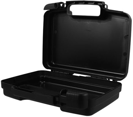 ANDRESLAD Travel Electronics Organiser Toolbox Large Tool Box Storage Case Lock Men's Tool Cases Empty