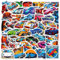 50 PCS Super Car Stickers, Cool Racing Stickers for Adults, Waterproof Vinyl Decals for Water Bottles, Laptops,Phone, Skateboards, Helmets, Guitars, Scrapbooks