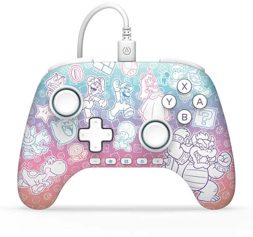 PowerA Advantage Wired Controller for Nintendo Switch 2- Mushroom Kingdom