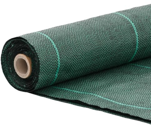 Tomostar Unkrautvlies, Unkrautvlies, Unkrautvlies, Grün, 2 x 5 m, Polypropylen