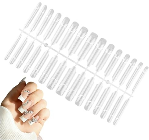 Nail Extension Forms Transparent Professional Salon Manicure Tools