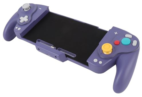 SENECESLI Contrôleur Joypad sans Fil à Touches Mécaniques pour Commutateur avec Cartographie de Programmation Macro pour les Amateurs de Jeux (PURPLE) (PURPLE) ()