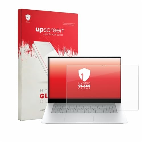 upscreen Schutzglas für HP OmniBook X 17-de0776ngx Schutzfolie Panzer Folie Glas [Extrem Kratzfest 9H, Anti-Fingerprint, Ultra-Transparent]