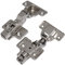 AERZETIX - C41044 - lot de 4 Charnière invisible clipsable pour portes de meuble - aver amortisseur et réglage 3D - à demi-recouvrement/semi-applique - ouverture 110° - ouverture de montage 35 mm