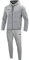 JAKO Herren Jogginganzug Premium Basics mit Kapuze, grau meliert, S, M9729