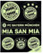 FC Bayern München Leucht Aufkleber-Set Logo mia san mia
