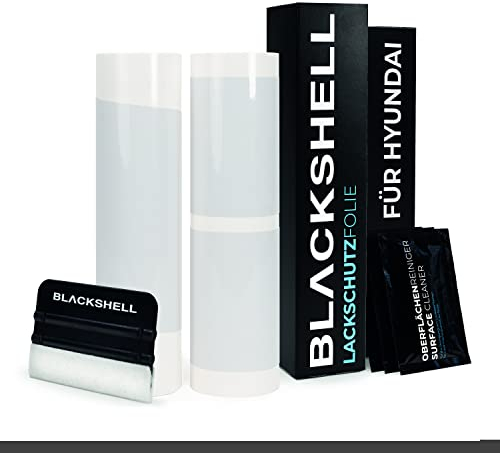 Blackshell® Lackschutz Set passend für Hyundai i10 | Typ LA/AC3 | Bj. ab 2019 Transparent - passgenauer Ladekantenschutz, Einstiegsleisten inkl. Folierset