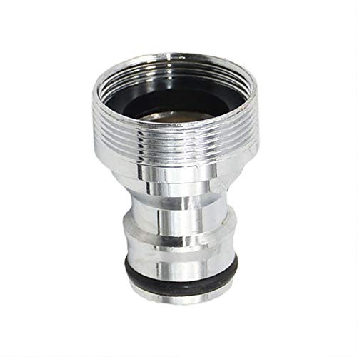 tooloflife Schlauchanschluss Armatur M24 Außengewinde Wasserhahn-Adapter und M21 Weibliche Schlaucharmatur Schnellanschluss-Set für Garten Badezimmer Küche Outdoor