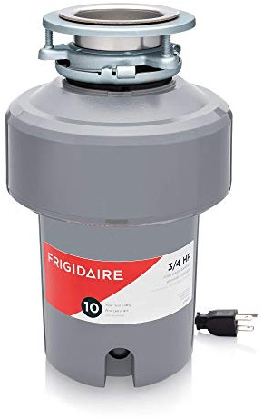 Frigidaire Triturador de basura con cable de 3/4 HP para fregaderos de cocina | FF75DISPC1