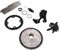 A7 1x10 Speed ​​Shifter Schaltgruppe, Kettenführungsnut Aluminium Schalthebel Große Lagerrolle A7 Mountainbike 1x10 Speed ​​Group Set für Mountainbike