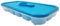 Ice Cube Tray with Lid – Easy Fill and Release – No Spills – Enjoy Cold Summer Drinks - Mess Free HANDLING of ICE Trays (Blue)