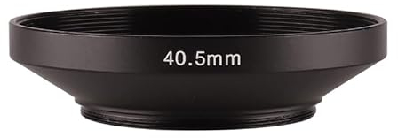 Paraluce in metallo grandangolare 39 mm, 40,5 mm, 43 mm, 46 mm, 49 mm, 52 mm, 55 mm, 58 mm, 62 mm, 72 mm, 77 mm, 82 mm, copriobiettivo di protezione per paraluce 52 mm