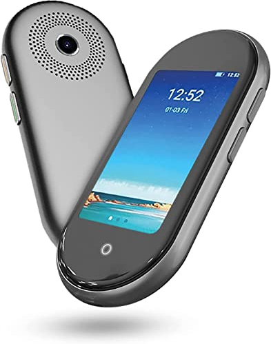 DuckDik California Sprachübersetzer, Neuestes Software Upgrade Dezember 2023 Verbesserte Automatische Offline Verbal 12 Sprachen, 38 für Offline-Fotoübersetzung, 109 Sprachen Online